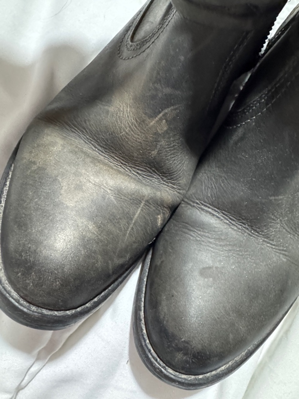 Circle G leather grey ankle Boots w/Braided Wrap straps  size 9 - Picture 14 of 15